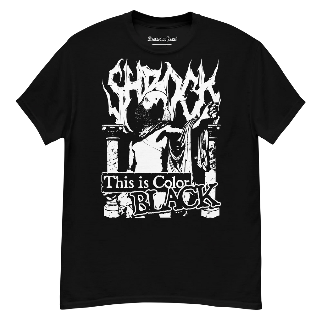 Shrock - This is Color Black Tee – Apollo and Frens